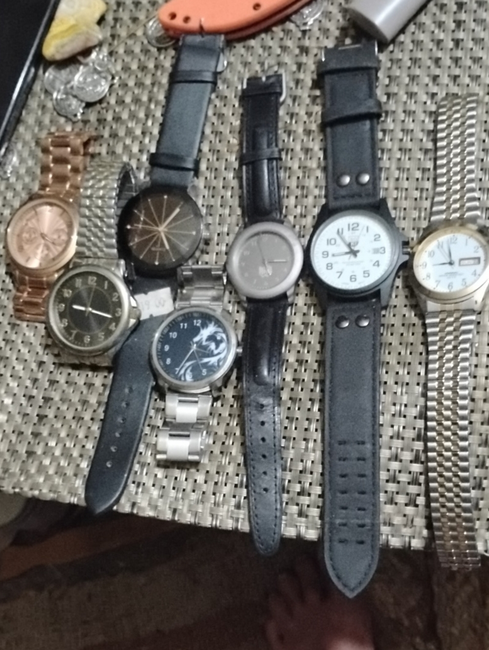 Men's Watch Lot of 7 - Classic Everyday Style